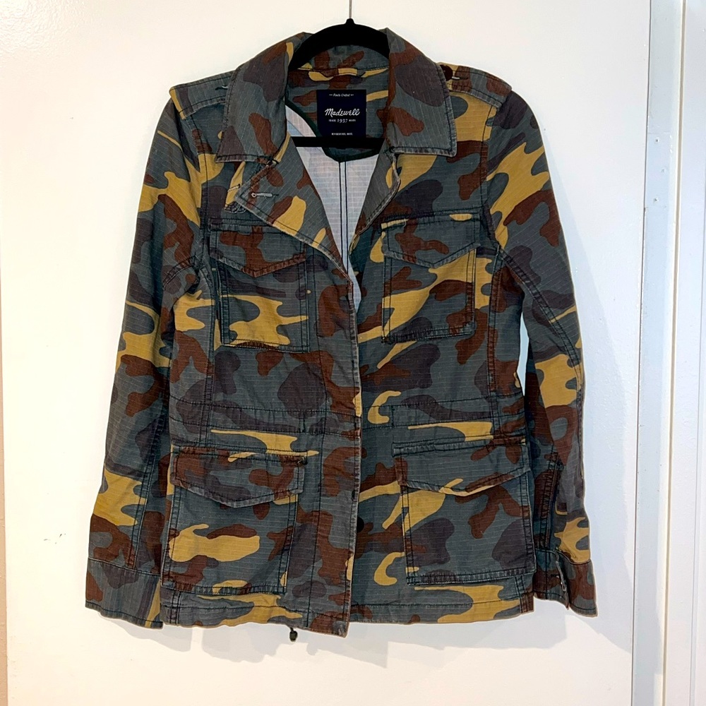 MADEWELL Camouflage utility jacket S